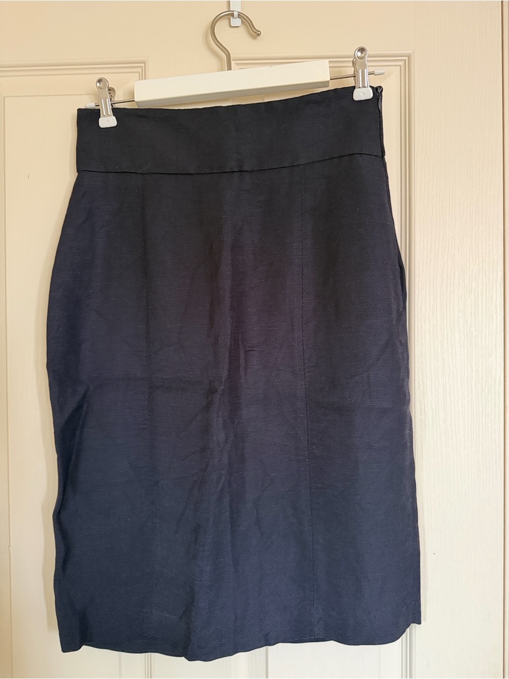 Zara Black High-Waist Pencil Skirt